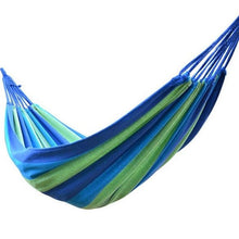 Load image into Gallery viewer, Outdoor Travel Hanging Chair Swing Chair Seat With 2 Pillows Garden Hiking Camping Hammock Bed Hanging Sleep Bag