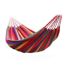 Load image into Gallery viewer, Outdoor Travel Hanging Chair Swing Chair Seat With 2 Pillows Garden Hiking Camping Hammock Bed Hanging Sleep Bag