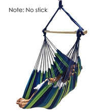 Load image into Gallery viewer, Outdoor Travel Hanging Chair Swing Chair Seat With 2 Pillows Garden Hiking Camping Hammock Bed Hanging Sleep Bag