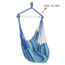 Load image into Gallery viewer, Outdoor Travel Hanging Chair Swing Chair Seat With 2 Pillows Garden Hiking Camping Hammock Bed Hanging Sleep Bag