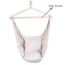 Load image into Gallery viewer, Outdoor Travel Hanging Chair Swing Chair Seat With 2 Pillows Garden Hiking Camping Hammock Bed Hanging Sleep Bag
